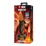 Dildo monstru ondulat din silicon Tyrannosaurus Power 20,5 cm
