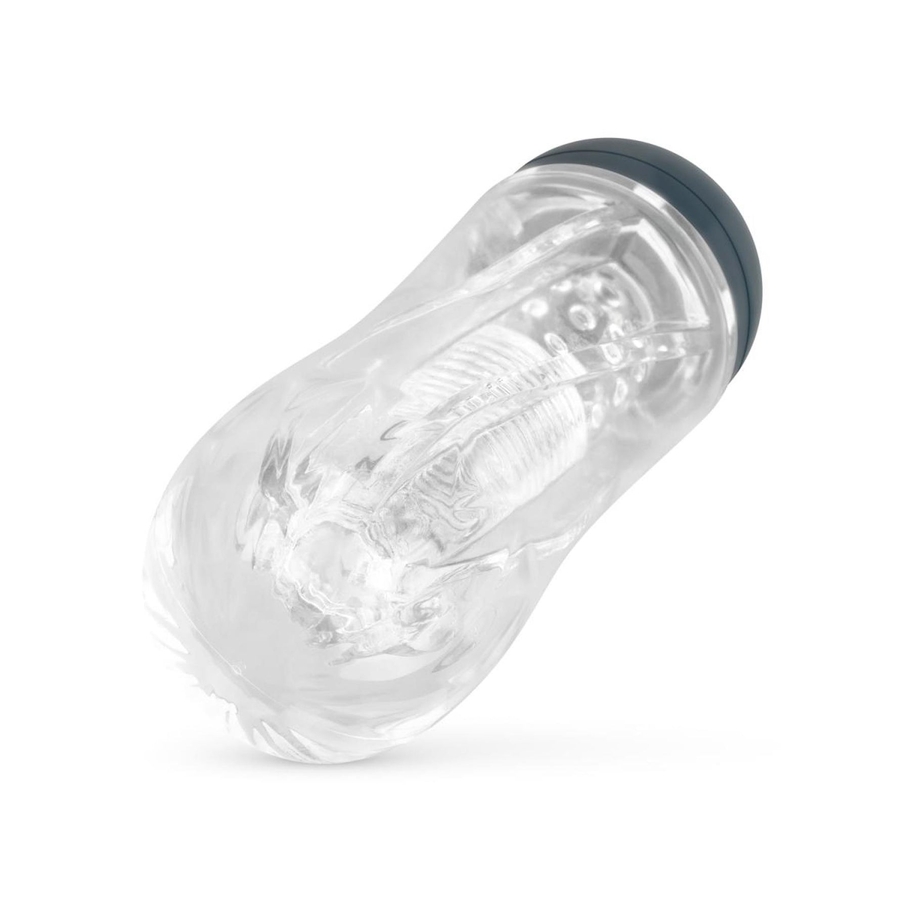 Masturbator multiplu FPPR din silicon transparent 18 cm