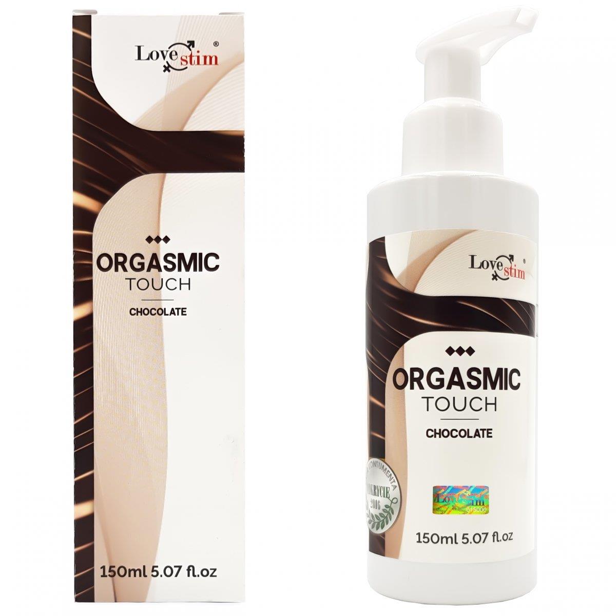 Ulei de masaj cu ciocolată LoveStim Orgasmic Touch 150 ml
