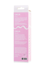 Vibrator Flovetta Calla pentru punctul G, silicon, galben, USB, 22 cm