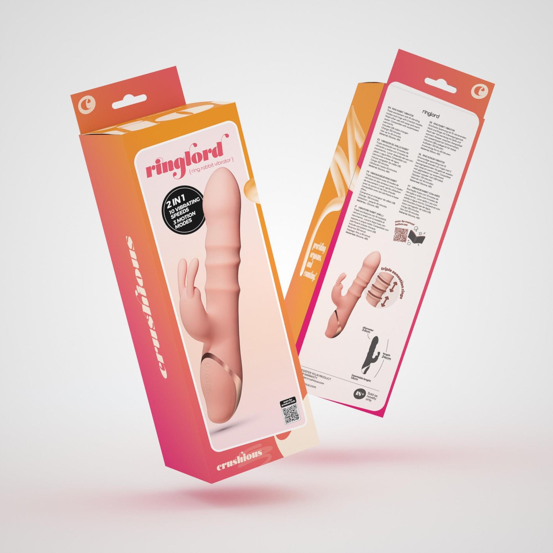 Vibrator Crushious Ringlord Bunny