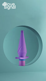 Dop anal vibrant din silicon Tingling Touch Dream Toys, 13 cm, USB