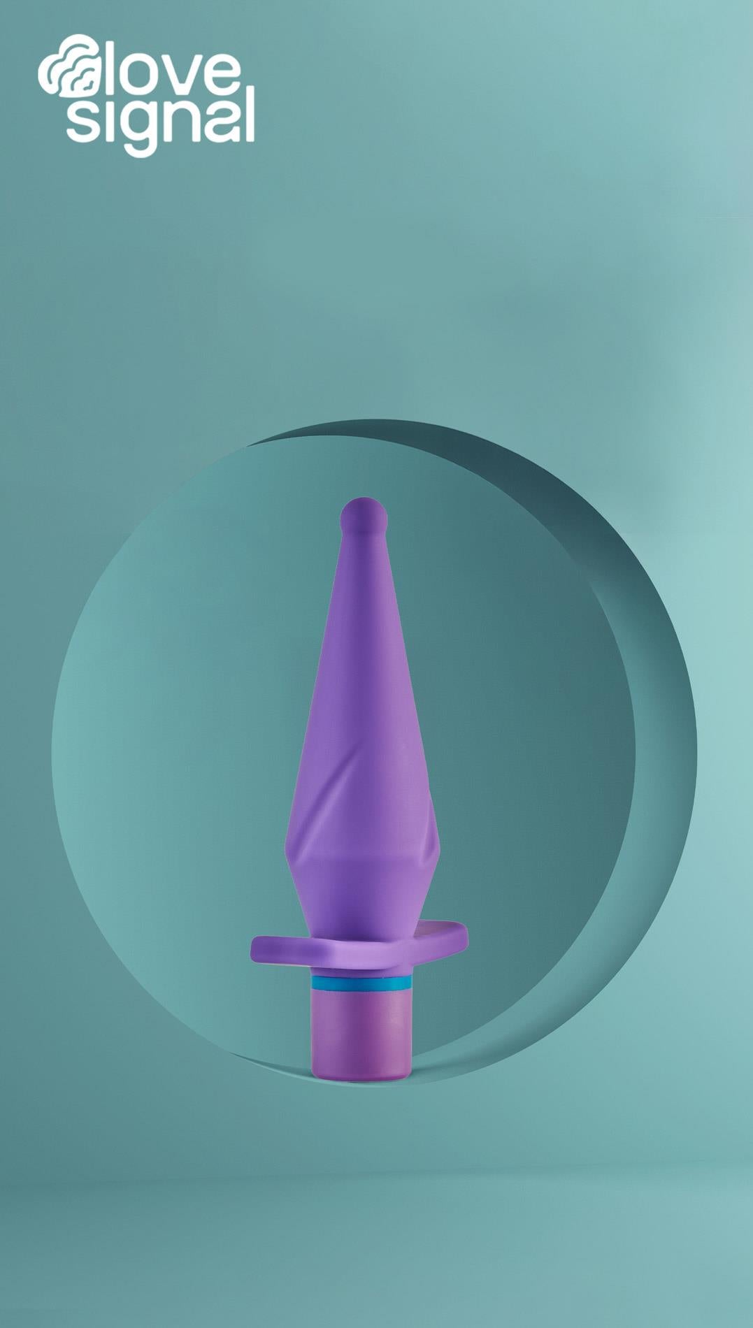 Dop anal vibrant din silicon Tingling Touch Dream Toys, 13 cm, USB