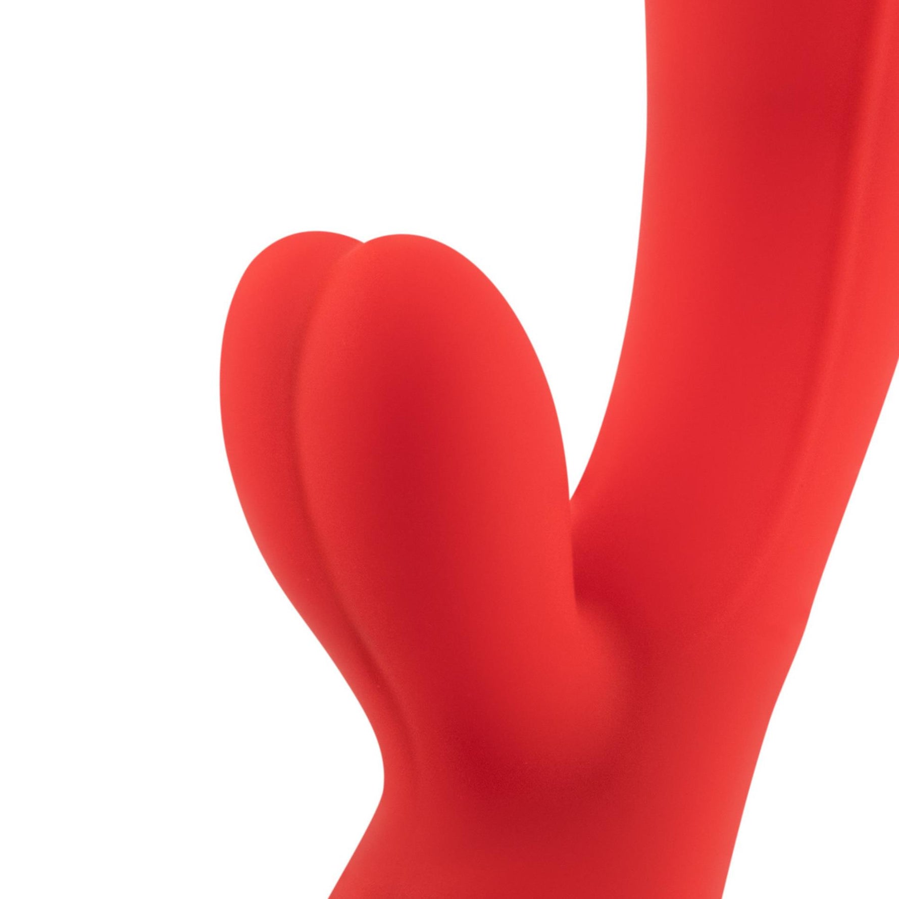 Vibrator USB Crushious Dare Dong din silicon, formă de iepuraș, 20 cm
