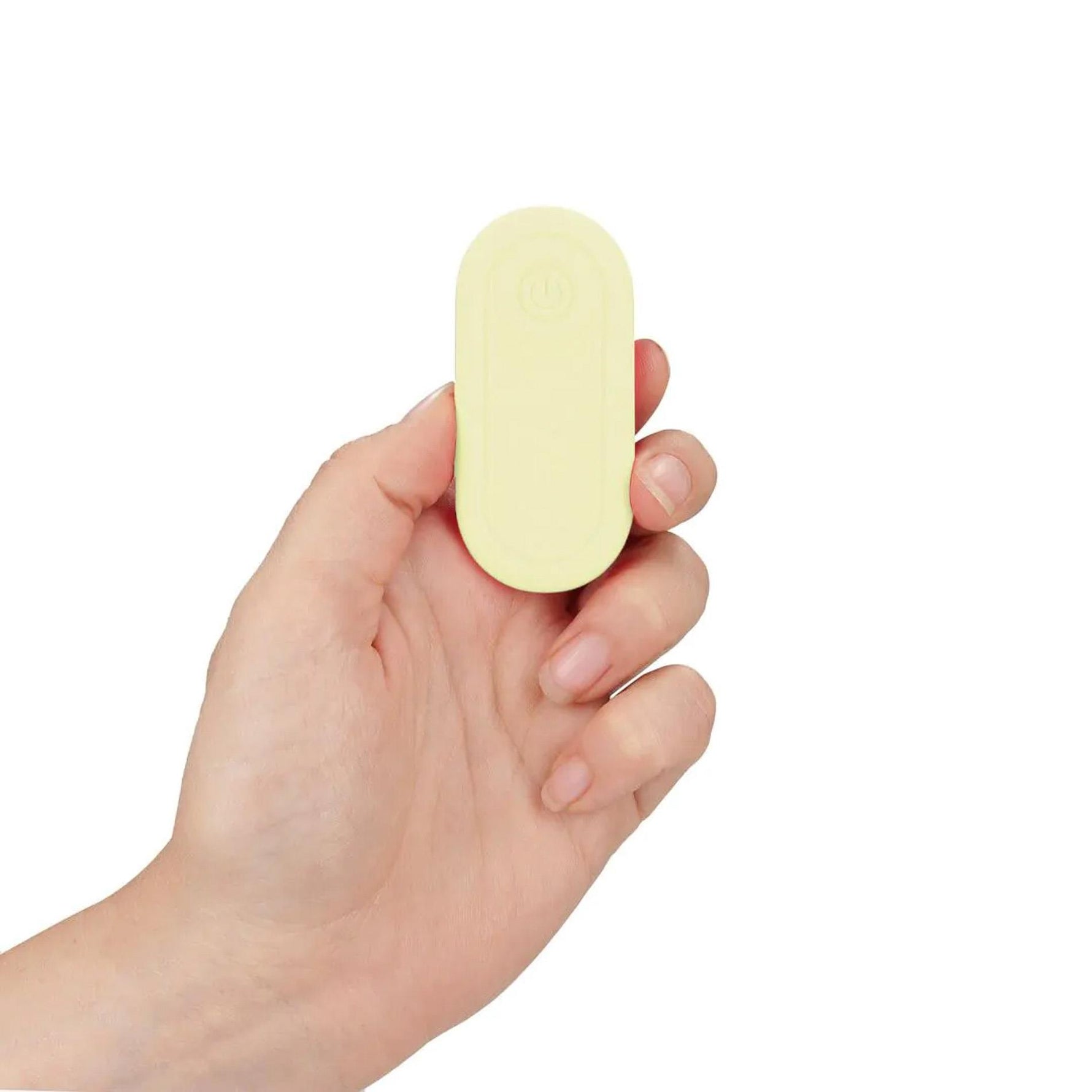 Vibrator Loveline pentru punctul G cu telecomandă, galben