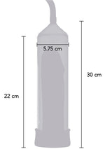 Pompă de penis Fusion X Hidden Desire Neagră 30 cm