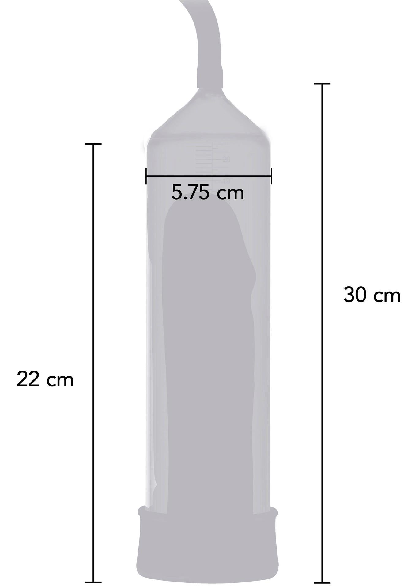 Pompă de penis Fusion X Hidden Desire Neagră 30 cm