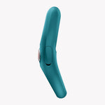 Inel vibrant pentru penis Nos XL, silicon USB, Green Fun Factory