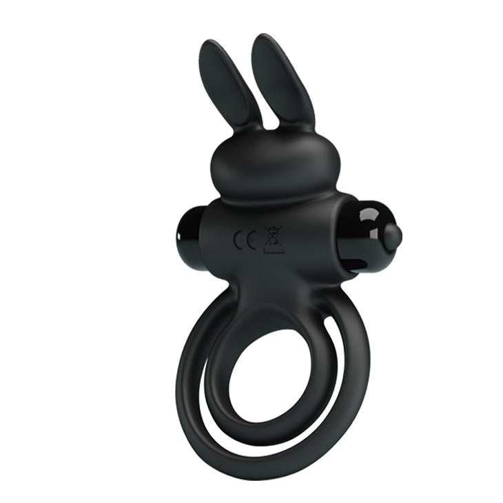 Inel pentru penis Pretty Love Vibrant III Negru