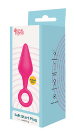 Dop anal din silicon Dream Toys Soft Start 9 cm