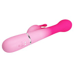 Vibrator Pretty Love Dejon din silicon pentru iepure, 7 vibrații