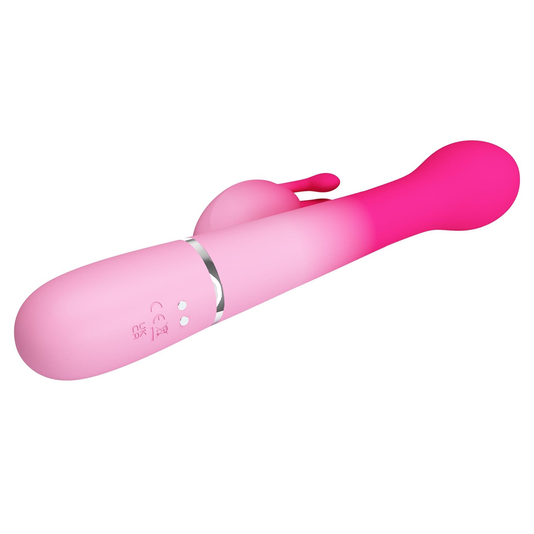 Vibrator Pretty Love Dejon din silicon pentru iepure, 7 vibrații