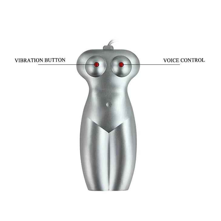 Masturbator vibrant Baile Flesh cu 3 baterii AAA