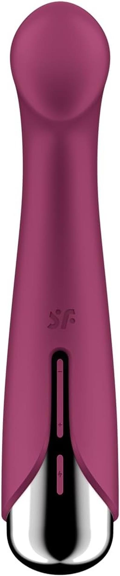 Vibrator rotativ pentru punctul G Satisfyer Spinning 1, roșu
