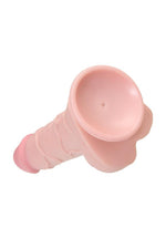 Dildo realist My Dainty RealStick, culoarea pielii, din TPE, 20 cm
