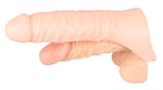 Inel pentru penis Realistixxx Double Fucker TPE 18 cm