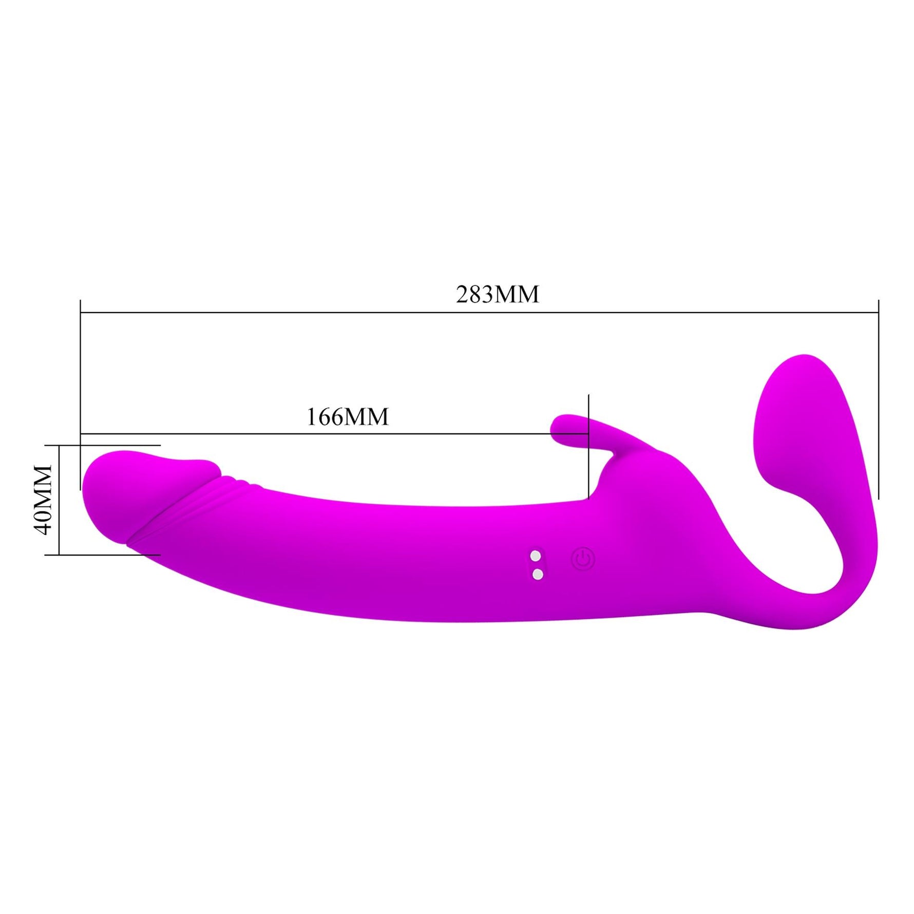 Sex curea vibratoare Zanini Pretty Love fără ham
