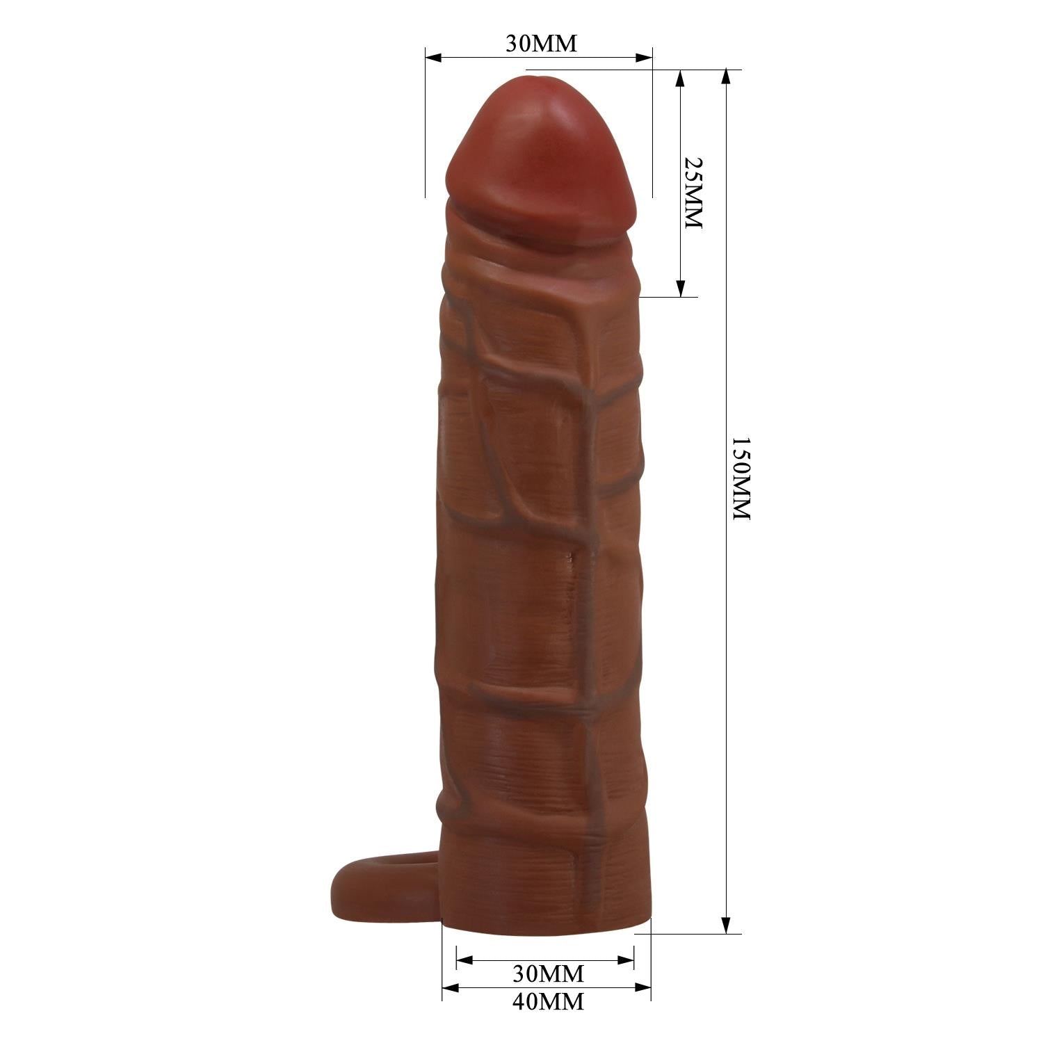 Pretty Love Kaile Extensor de penis realist TPR