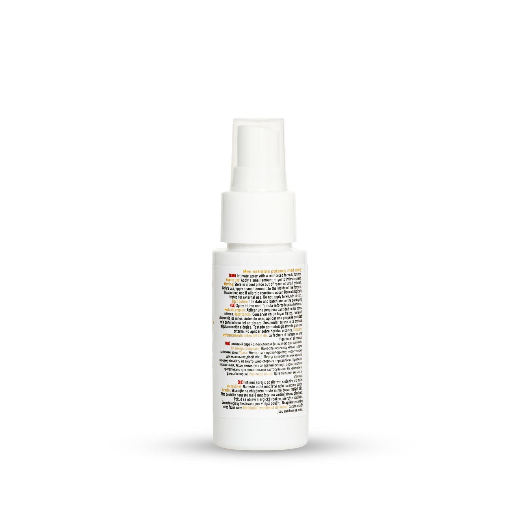 Spray încălzitor cu cafea MyLove Man Extreme Potency 50 ml