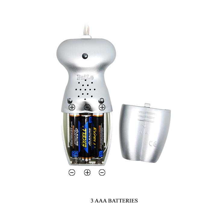 Masturbator vibrant Baile Flesh cu 3 baterii AAA