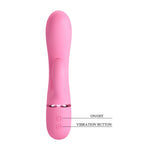 Vibrator Pretty Love Marski din silicon, model iepure, cu 10 funcții