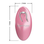 Cleme vibratoare pentru mameloane Pretty Love Cayley roz cu telecomandă