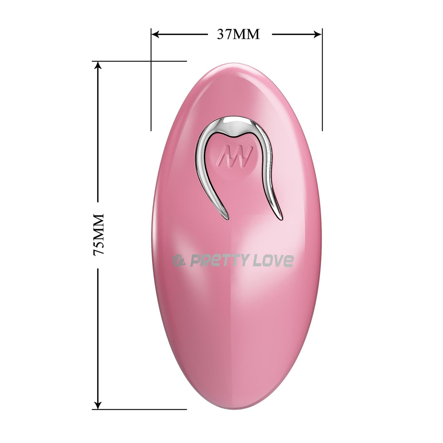 Cleme vibratoare pentru mameloane Pretty Love Cayley roz cu telecomandă