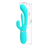 Vibrator Pretty Love Twinkled Tenderness Velvet Bunny cu 7 funcții