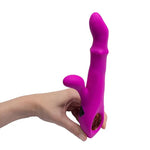 Vibrator Ares Fantasy Silicon USB pentru Punct G 23cm