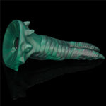 Dildo vibrant Lovetoy din silicon cu gheare duble 19 cm