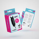 Vibrator mini Crushious O Pet Devil Negru 10 moduri 9-2 cm