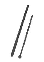Set dilatator pentru penis Hidden Desire cu nervuri, silicon negru