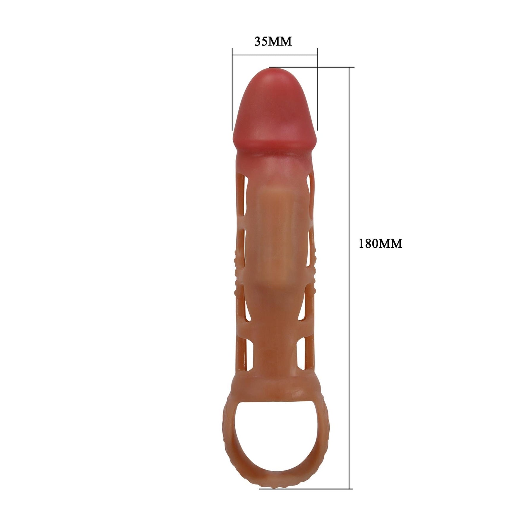 Pretty Love Preston Extensor de penis 18cm TPR