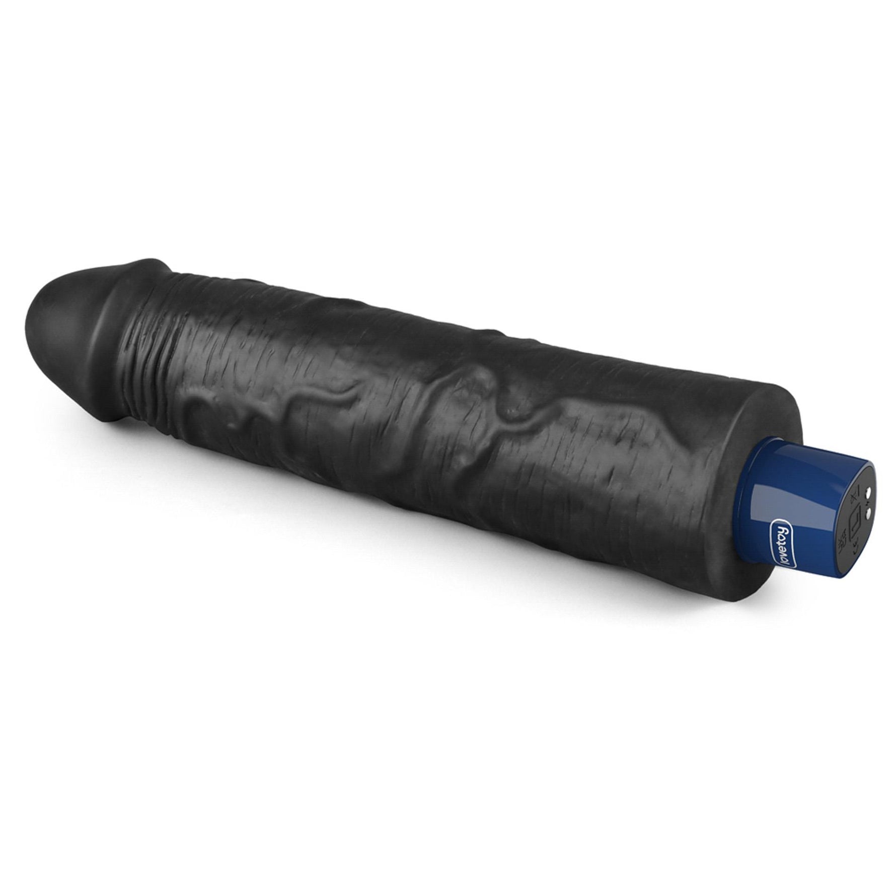 Lovetoy Softee Dildo Vibrator Realist Negru USB 24 cm
