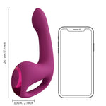 Vibrator USB pentru punct G Vive Riko roz