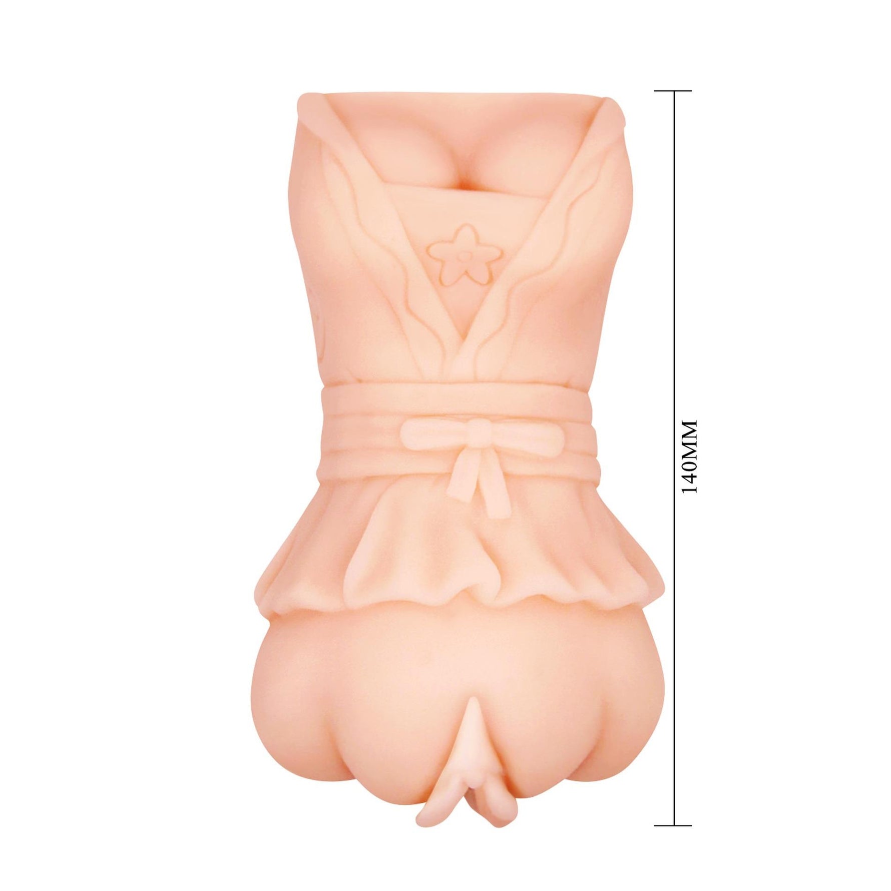 Masturbator vaginal Crazy Bull cu vibrații, alimentat cu baterii AAA