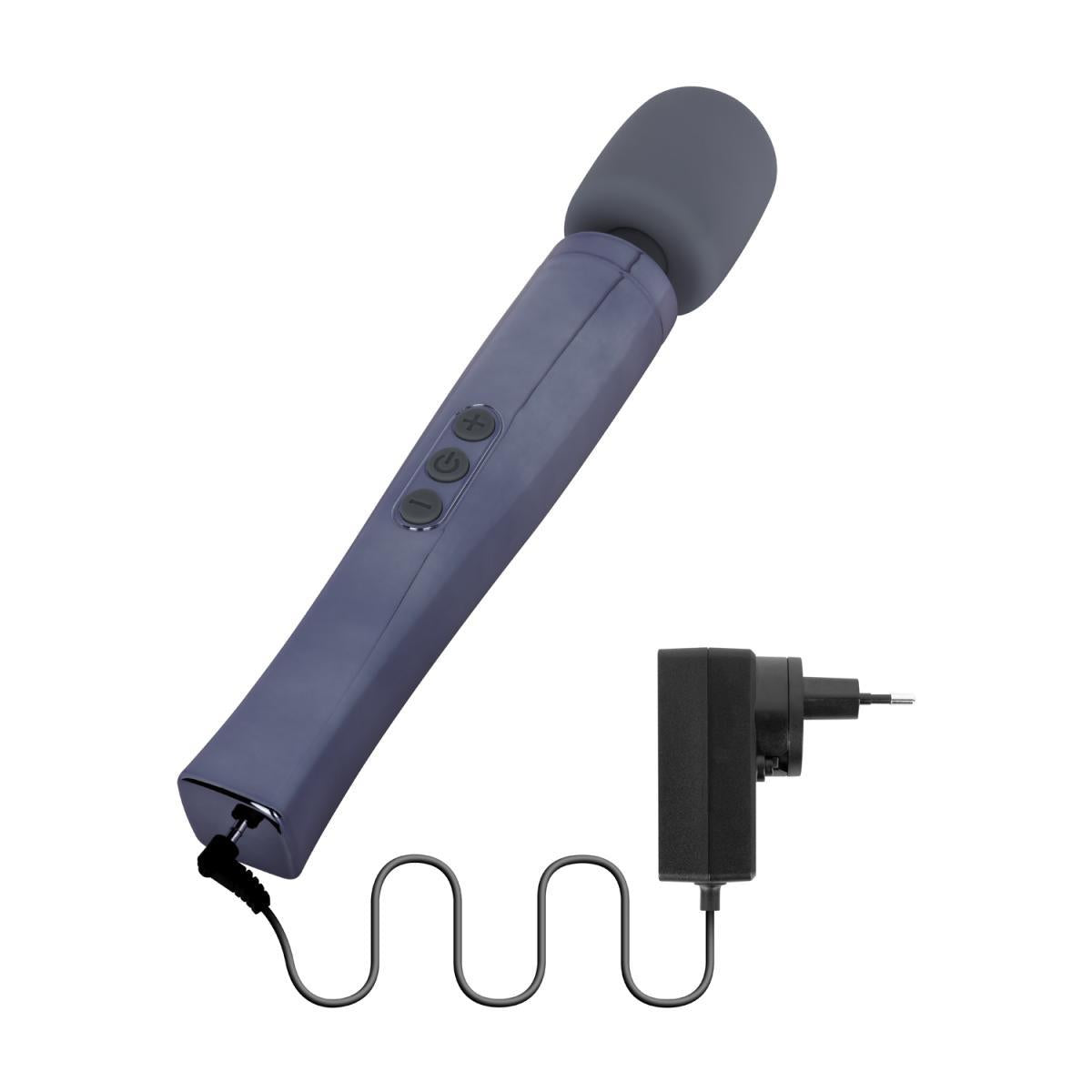 Baghetă de masaj din silicon MyMagicWand gri