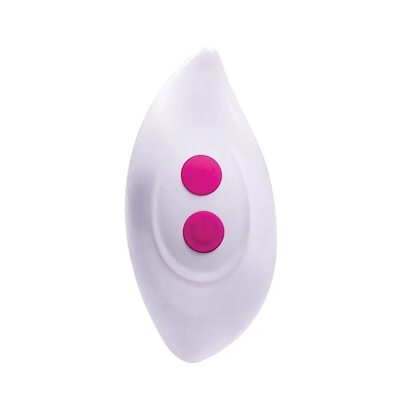 Vibrator Leto Fantasy din silicon cu telecomandă USB 8 cm