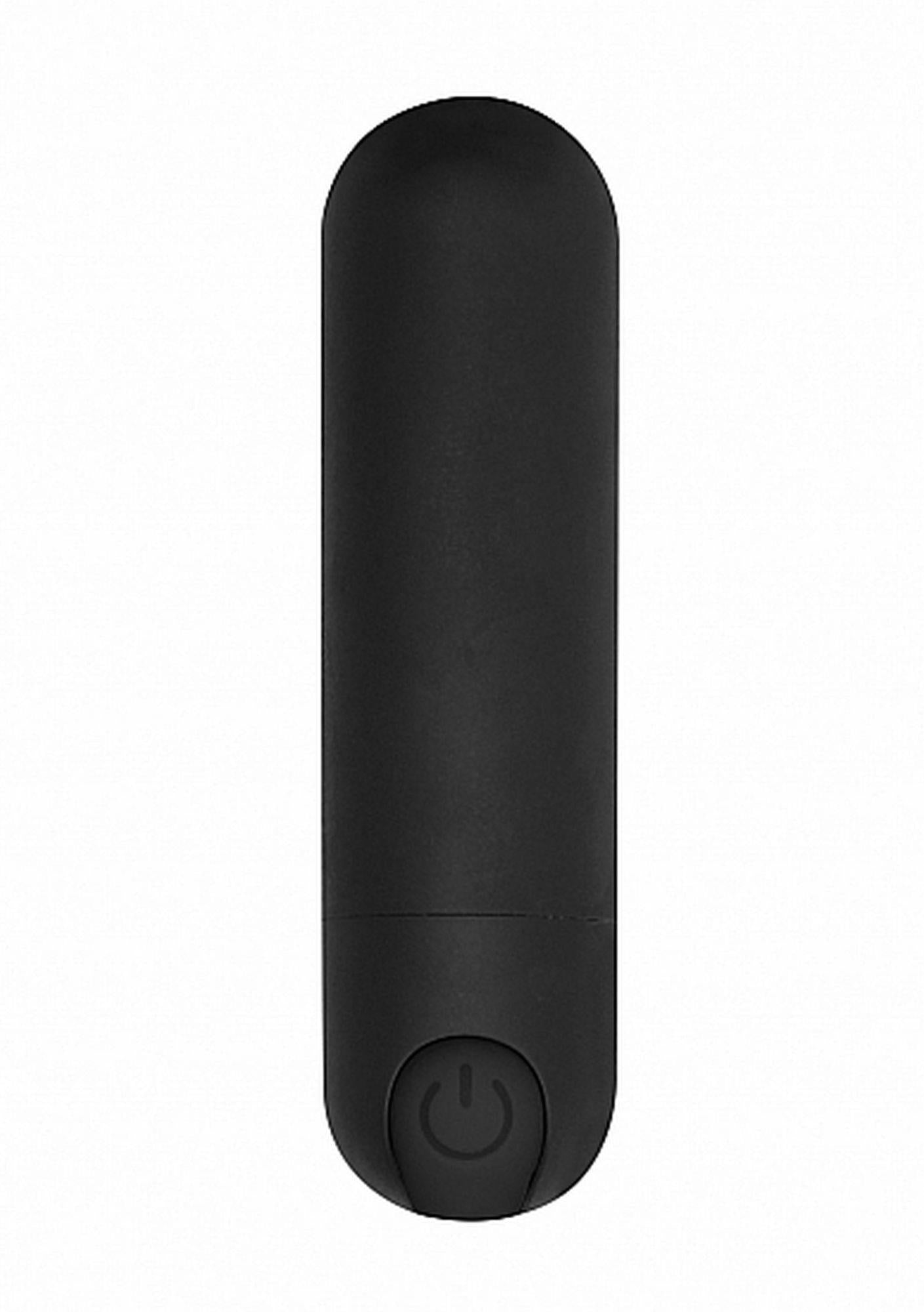 Vibrator USB Bullet Be Good Tonight Negru cu 10 Moduri