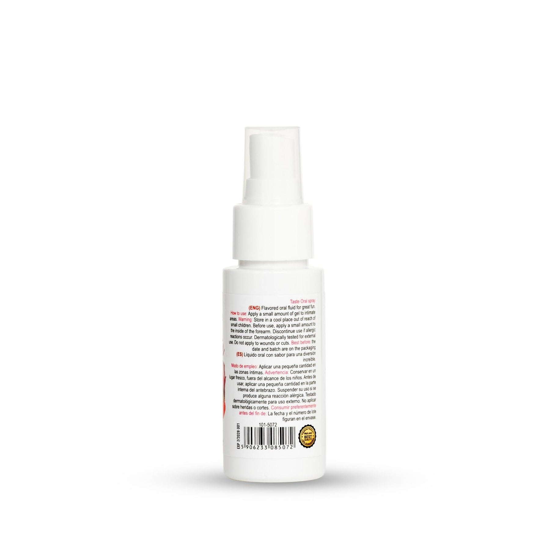 Spray oral cu aromă de căpșuni MyLove 50 ml