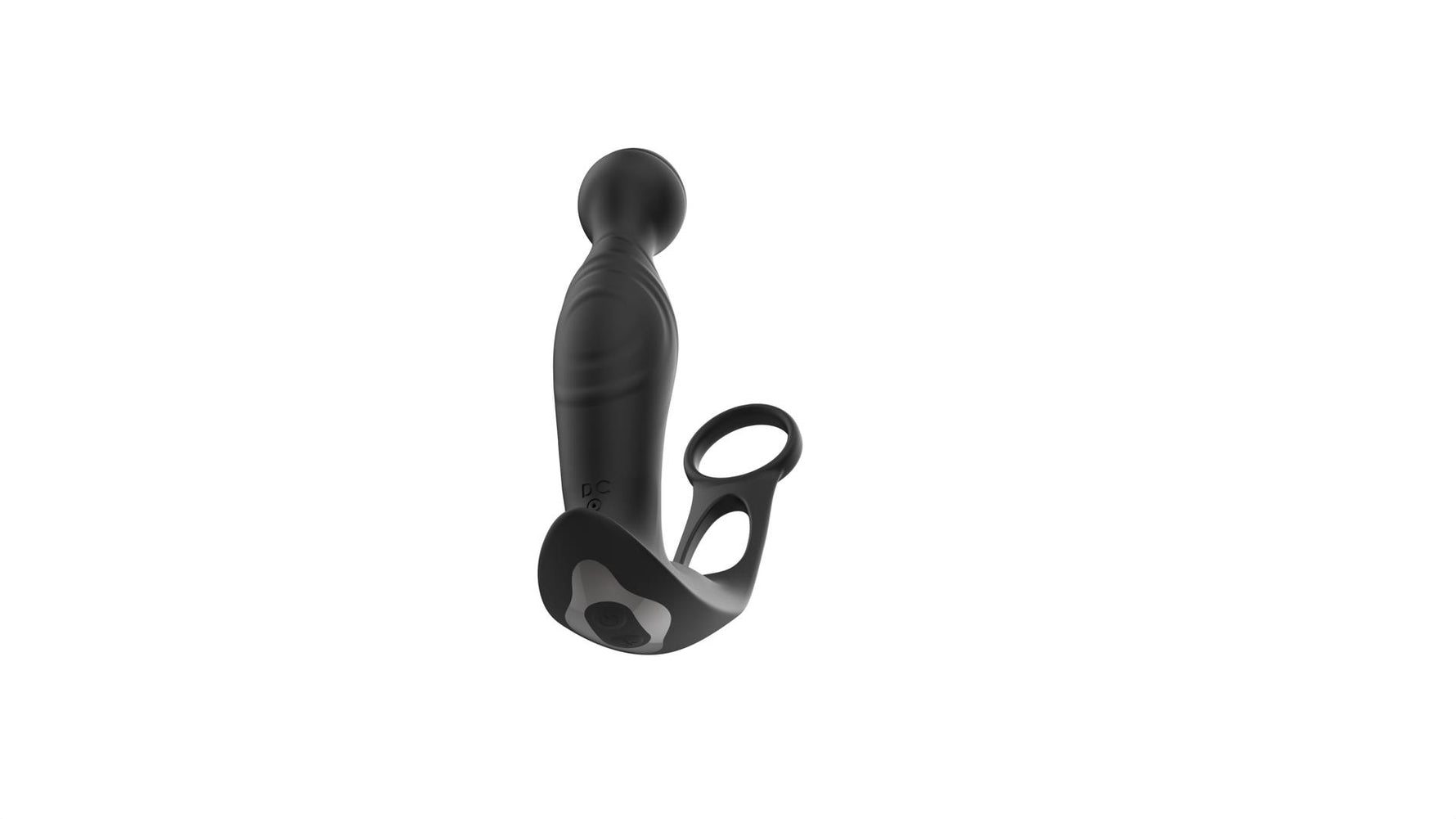 Masaj de prostată cu valuri USB din silicon seria B, drăguț, cu telecomandă, 15 cm