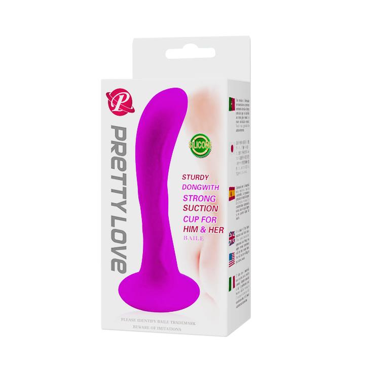 Plug anal din silicon Pretty Love 13,5 cm