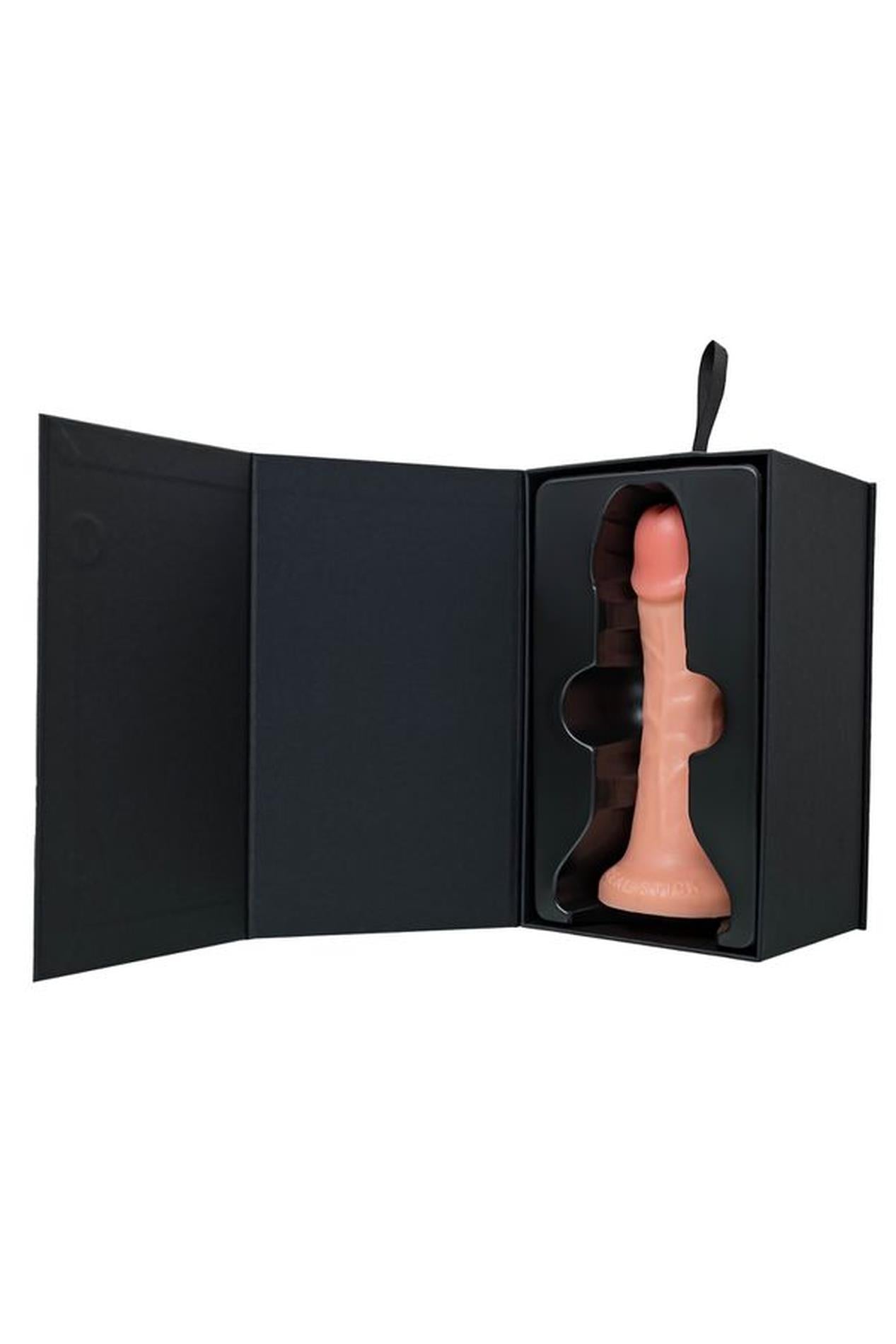 Dildo realist de calibru, culoarea pielii, 20 cm, 4 cm