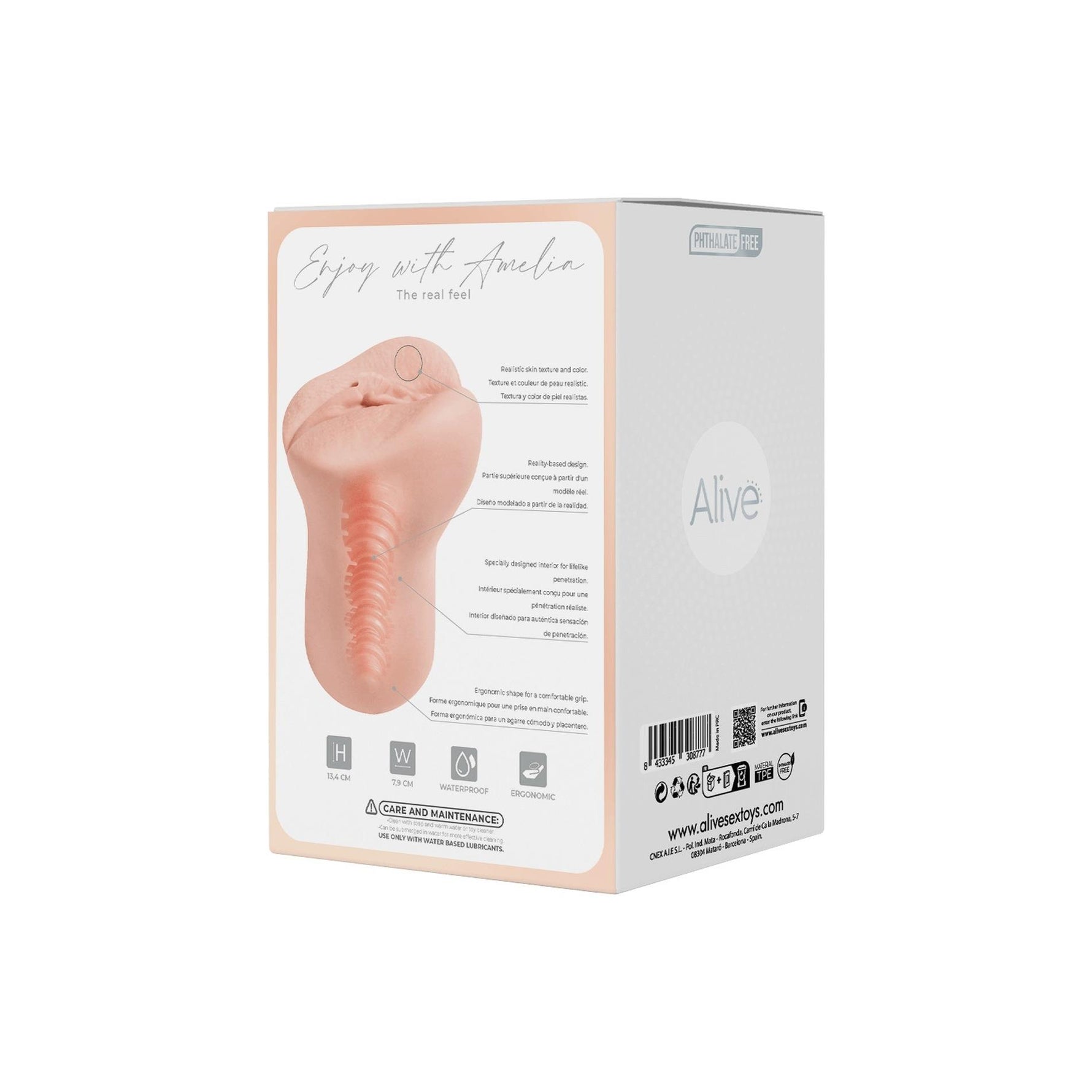 Masturbator Amelia Alive TPE Super Realistic