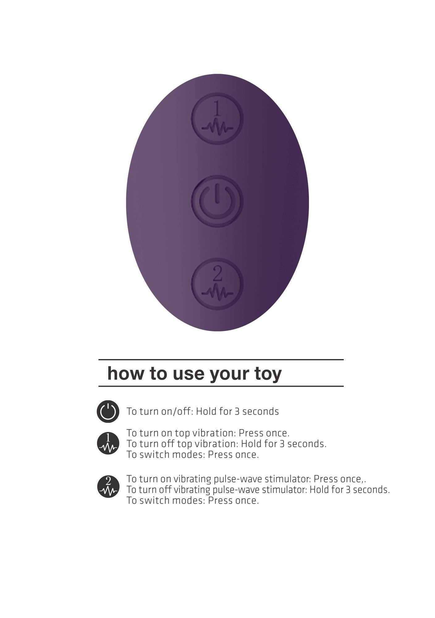 Vibrator cu baghetă din silicon Vive Enora, violet, USB, 22 cm