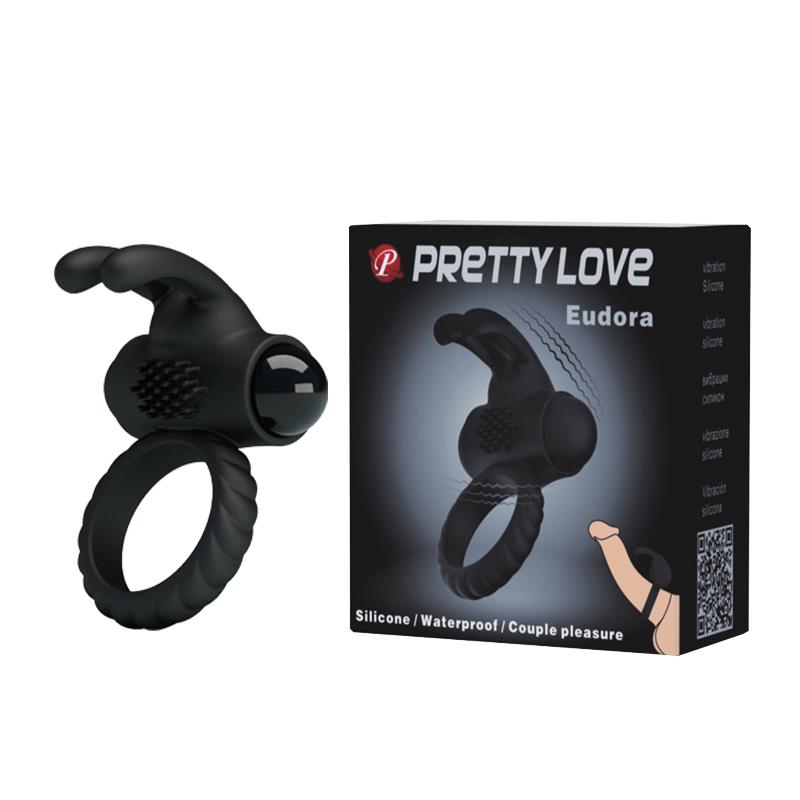 Inel vibrant din silicon Pretty Love Eudora 5,4 cm