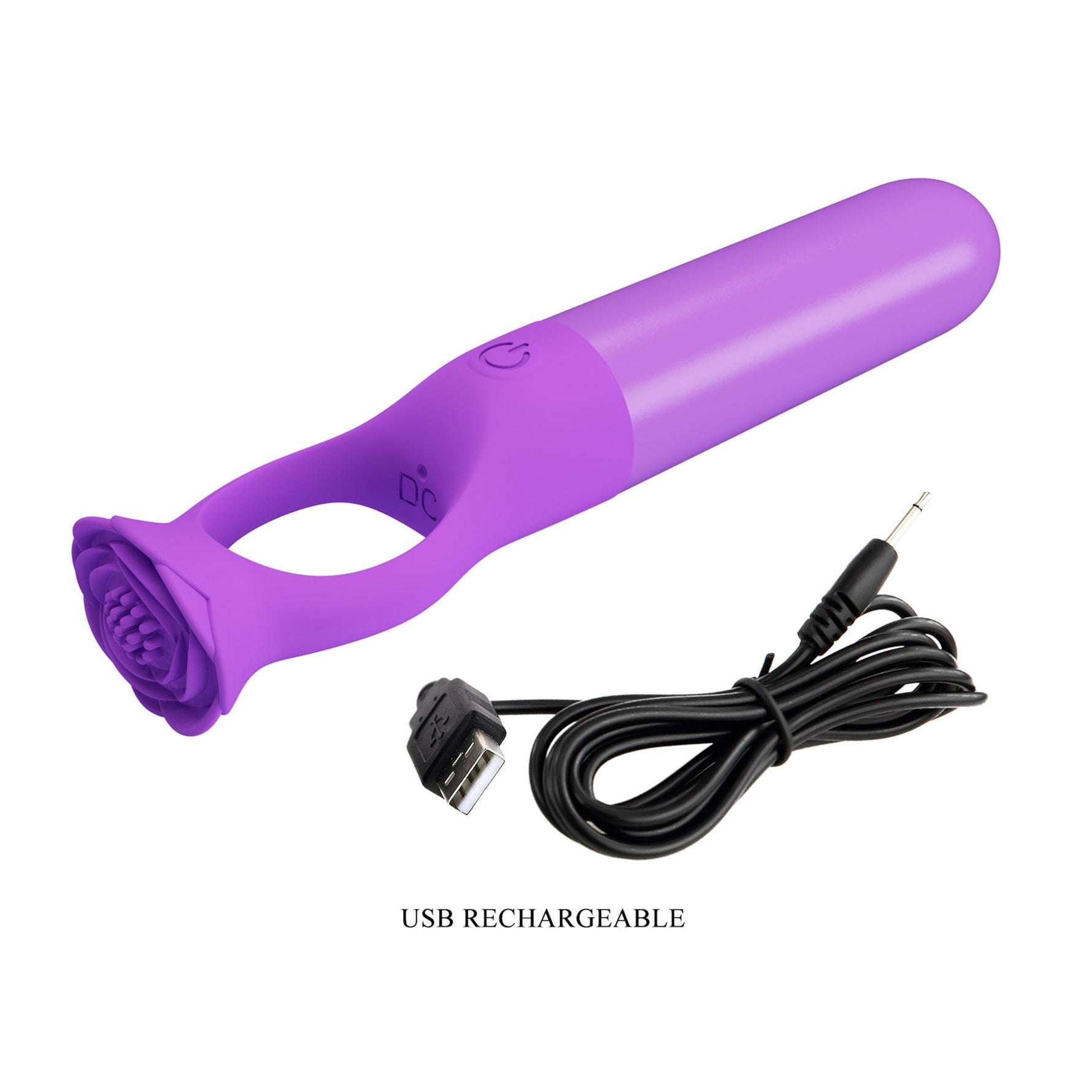 Stimulator Clitoridian Pretty Love Gianna Mini USB din Silicon