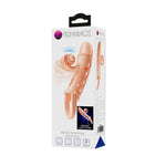 Stimulator clitoridian vibrant pentru extensia penisului Romance Flesh Color