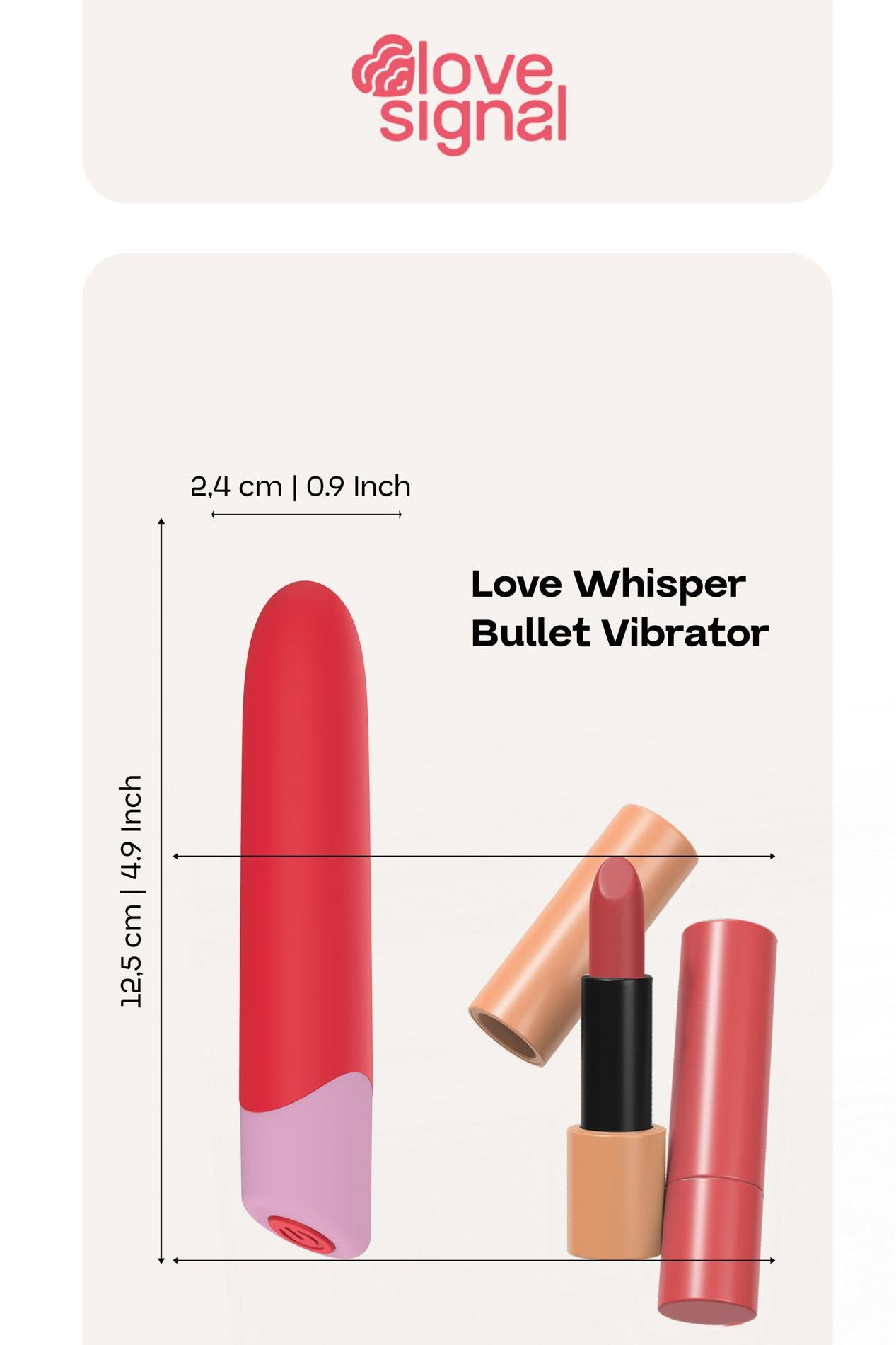 Vibrator USB din silicon Love Whisper Dream Toys