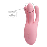 Vibrator Diego Pretty Love cu 10 funcții de vibrație și 5 funcții de înclinare a capului